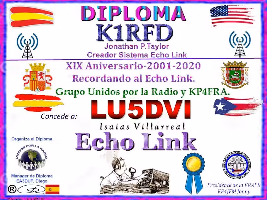 Estaci&oacute;n de Radioaficionado LU5DVI