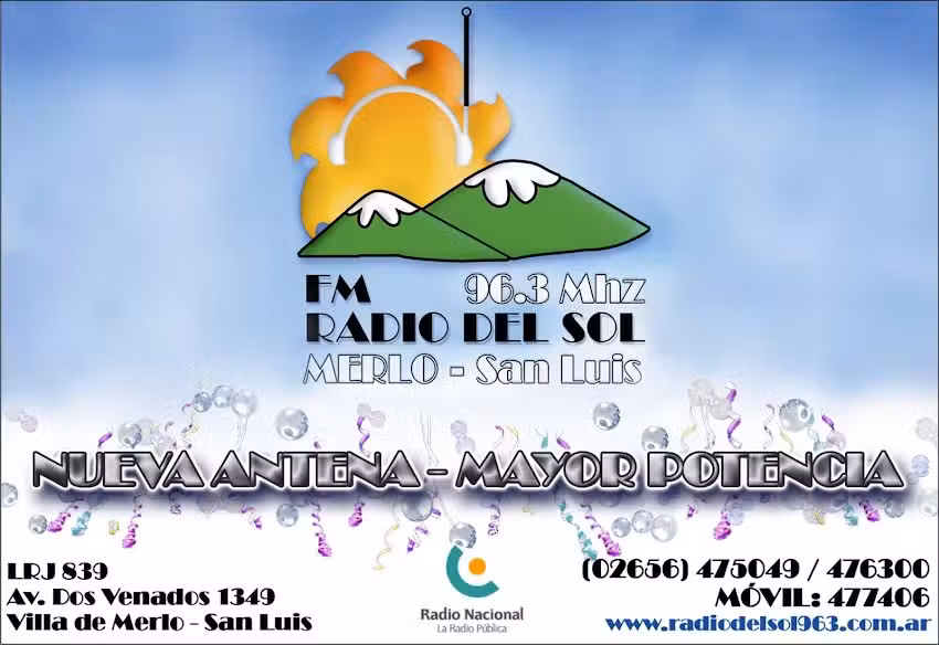 RADIO DEL SOL 96.3 MHZ